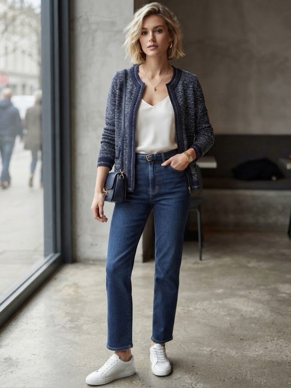 Talbots knit jacket